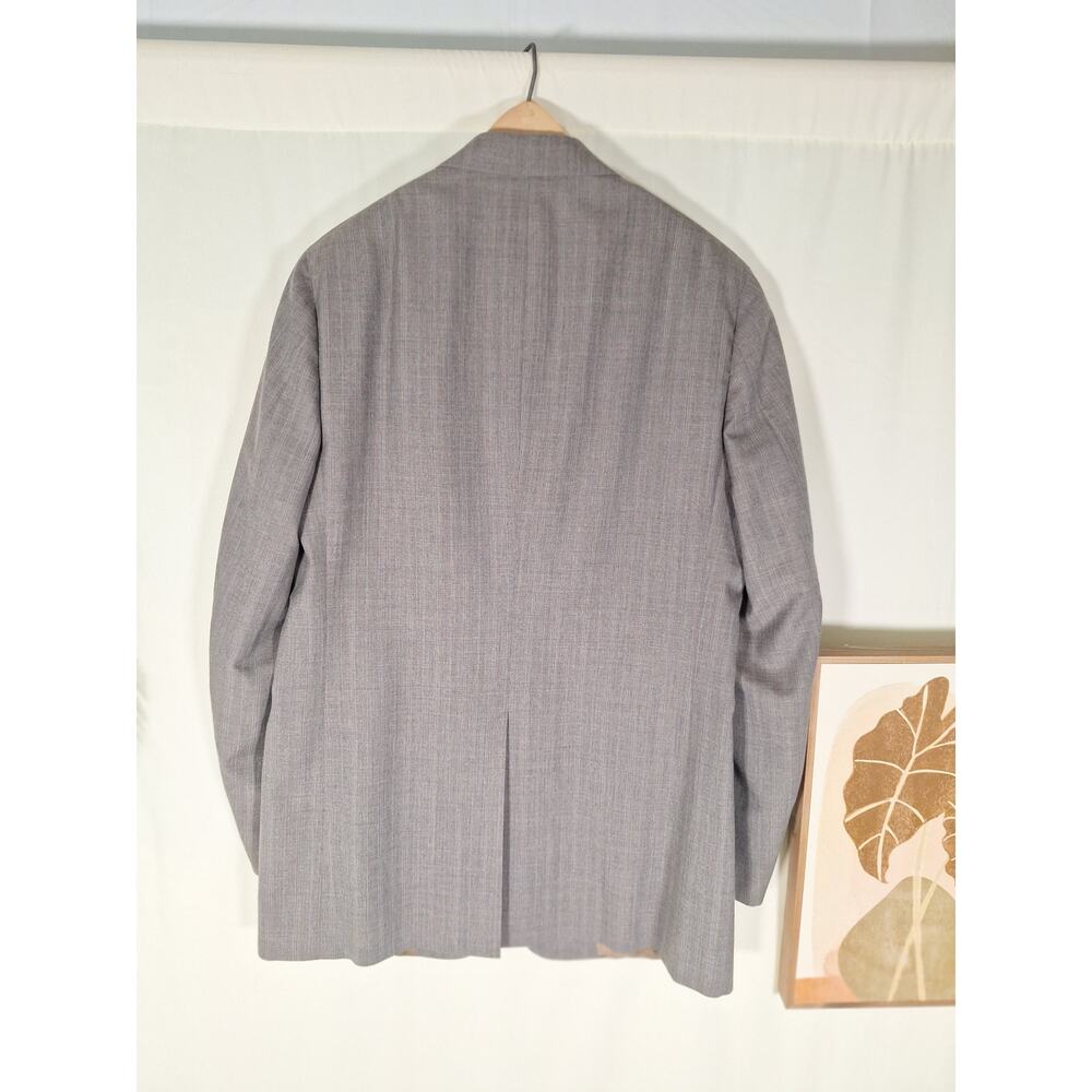 Vintage Cricketeer Men's Gray Pinstripe 2 Piece Suit Jacket/Pants - Picture 2 of 7
